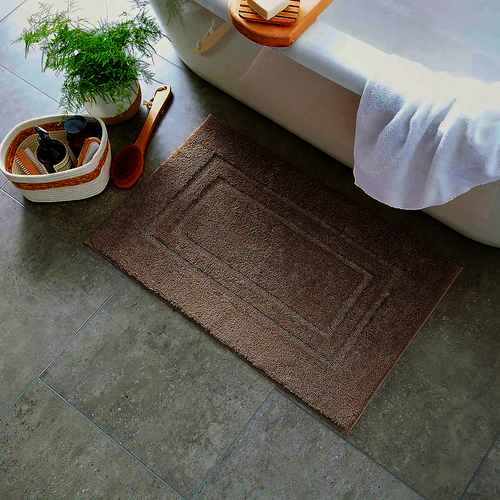 Luxury Extra Large Bath Mat 100% Egyptian Cotton Floor Mats Bath Rugs Water Absorbent Bathroom Toilet Pedestal Carpet Mats - Towelsbay